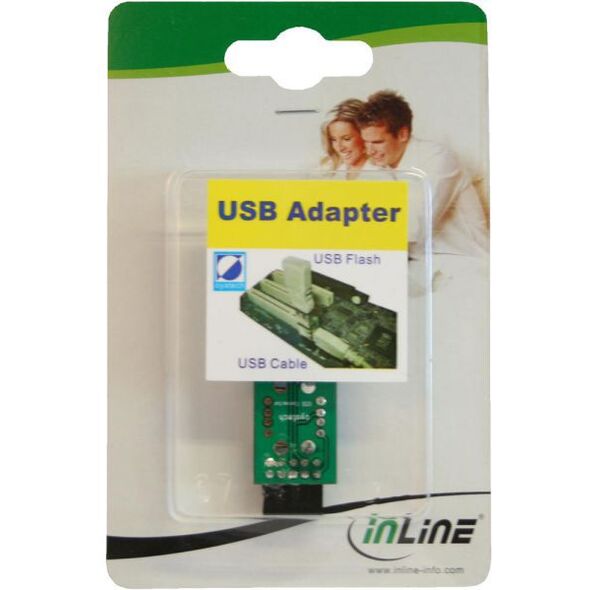 InLine USB A - 9 pin Czarny (33440I)
