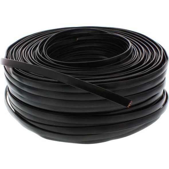 InLine Modularny kabel 8 żył, czarny, 100m, pierścień (68818)