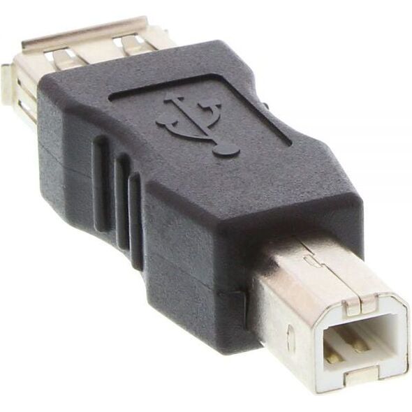 Adapter USB InLine USB - USB-B Czarny  (33442)