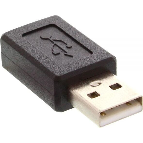 Adapter USB InLine miniUSB - USB Czarny  (33500A)