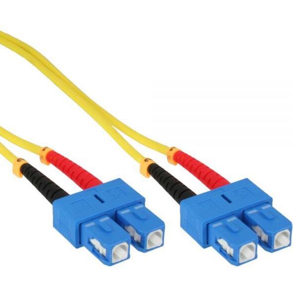 InLine Kabel światłowodowy Duplex, SC/SC, 9/125µm, OS2, 2m (82925A)