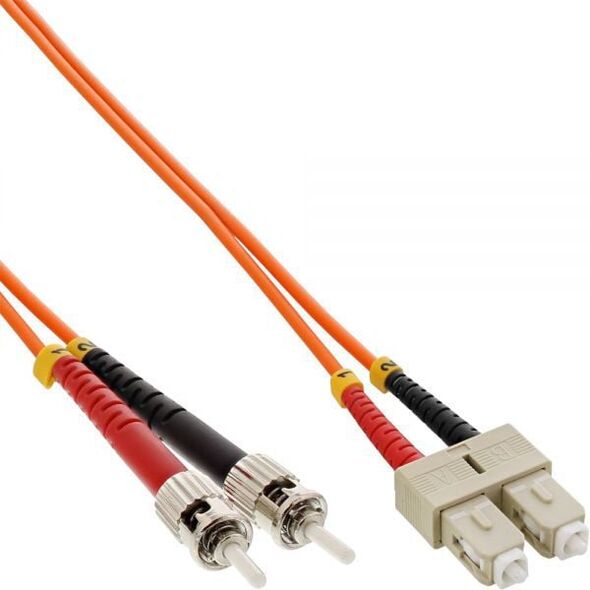 InLine Patchcord światłowodowy SC/ST, 50/125µm, OM2, 2m (82502)