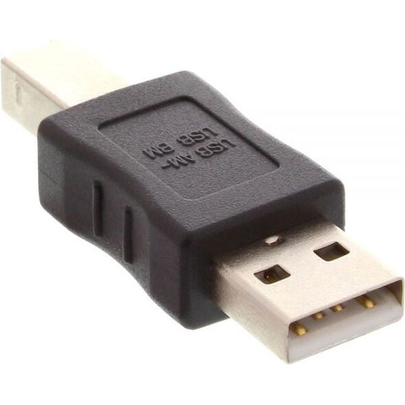 Adapter USB InLine USB - USB-B Czarny  (33443A)