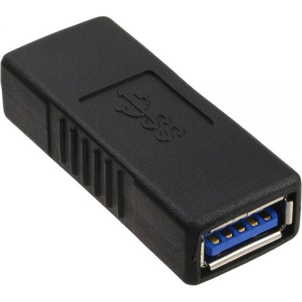 Adapter USB InLine USB - USB Czarny  (35300P)