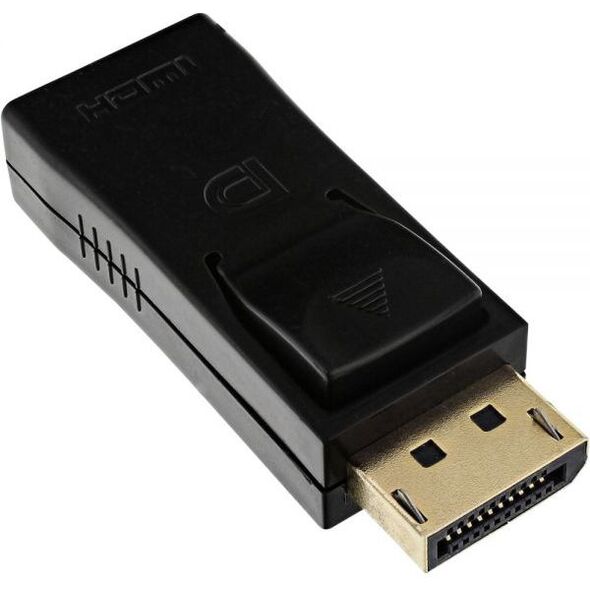 Adapter AV InLine DisplayPort - HDMI czarny (17198J)