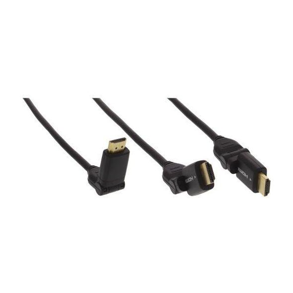 Kabel InLine HDMI - HDMI 2m czarny (17002W)