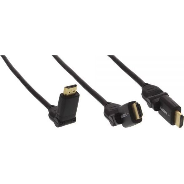Kabel InLine HDMI - HDMI 3m czarny (17003W)