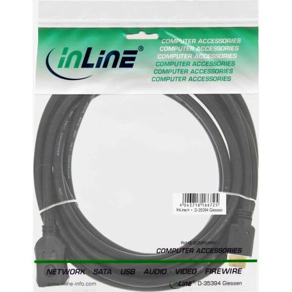 Kabel InLine HDMI - HDMI 1m czarny (17631G)