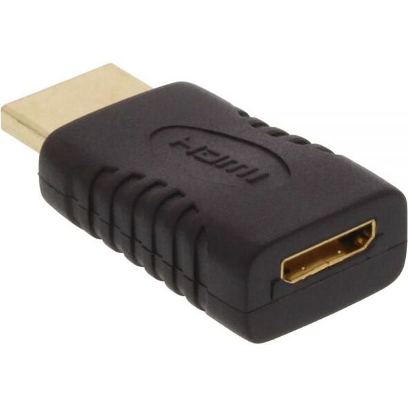 Adapter AV InLine HDMI - HDMI czarny (17691G)