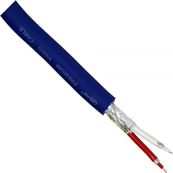 Kabel InLine S-Video - S-Video 10m niebieski (89954P)