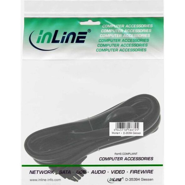 InLine TAE-N German - RJ12 6P6C 3m 18813A