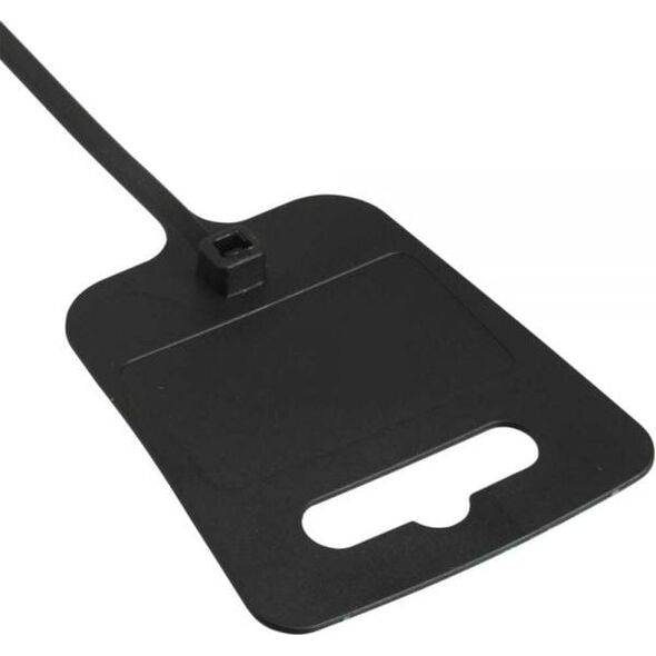 Organizer InLine Opaska zaciskowa Czarny 100 sztuk  (59967J)