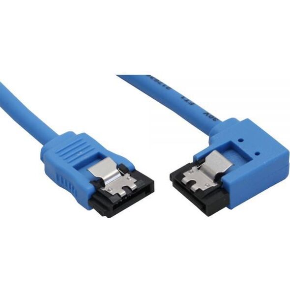 InLine SATA - SATA, 0.3m, Niebieski (27703R)