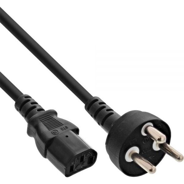Kabel zasilający InLine Typ K - IEC C13 connector (16652K)