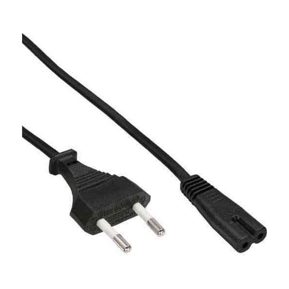 Kabel zasilający InLine Typ C Euro - EURO 8 męski (16654K)