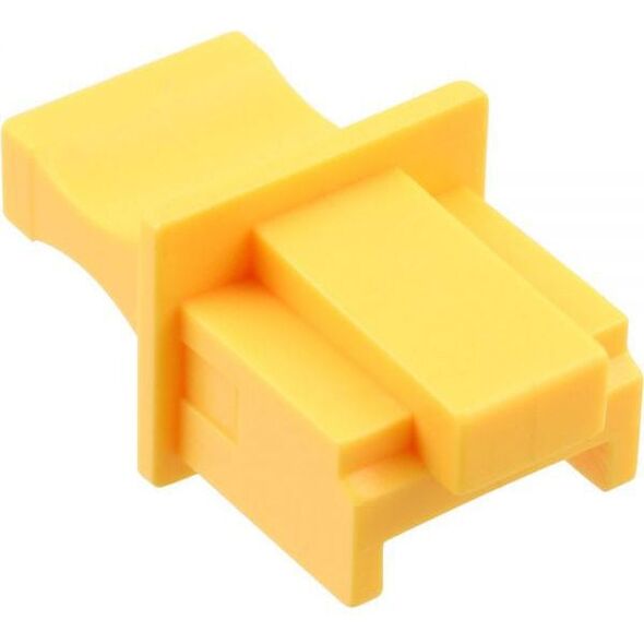 InLine Osłona przeciwkurzowa do gniazda RJ45 żółta 100szt. (59942J)