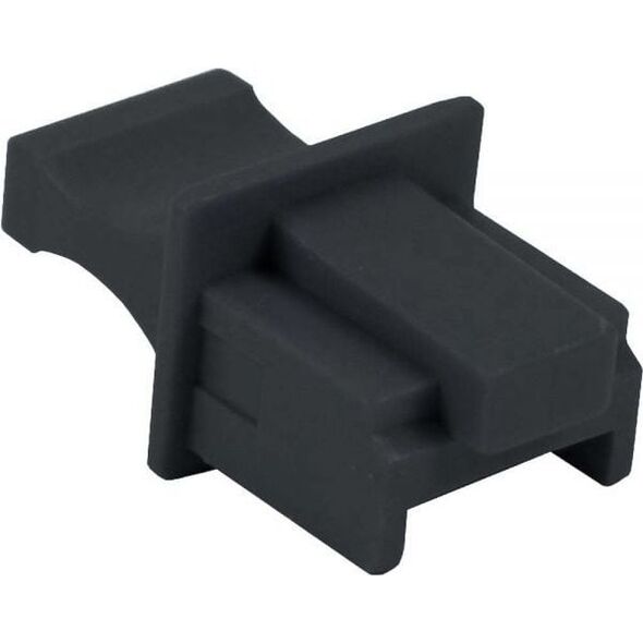 InLine Osłona przeciwkurzowa do gniazda RJ45 czarna 10szt. (59942C)