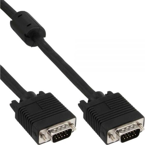 Kabel InLine D-Sub (VGA) - D-Sub (VGA) 15m czarny (17713B)