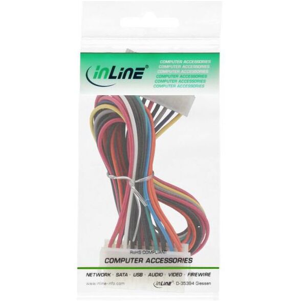 InLine ATX20 - ATX20, 0.3m, Wielokolorowy (26640)