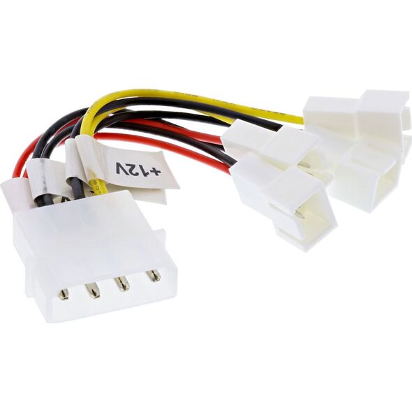 InLine Molex - 3-pin x4, Wielokolorowy (33005B)