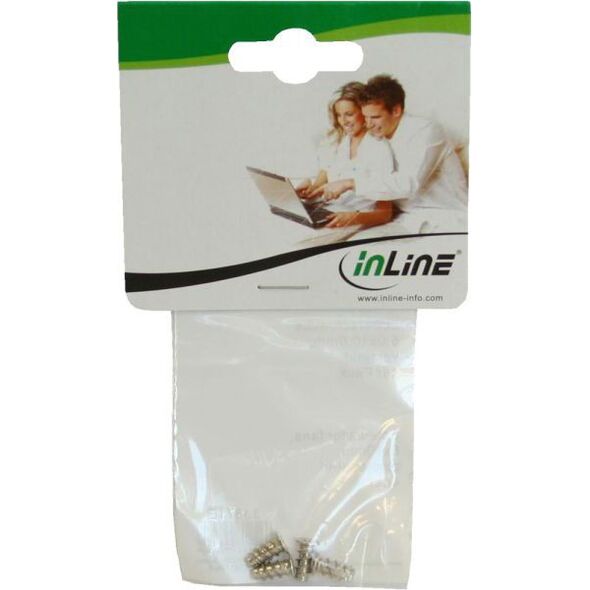 InLine Śrubki do wentylatorów 5x10mm 4 szt. (33371E)
