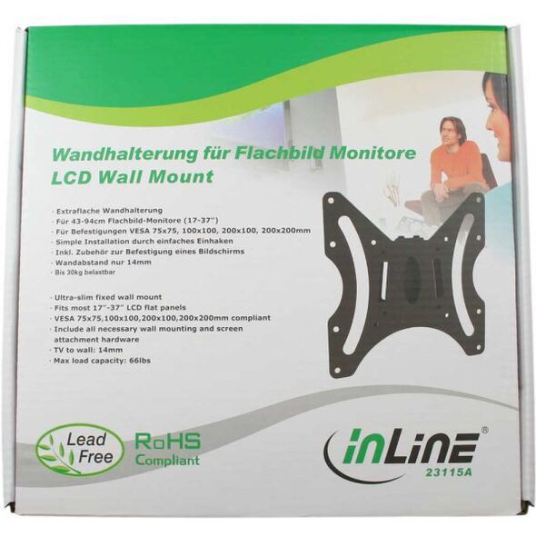 InLine Uchwyt ścienny 23115A 23'' - 42''