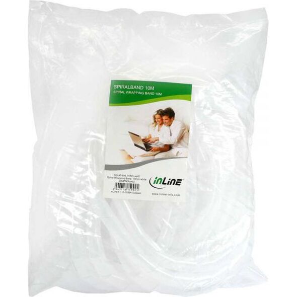 Organizer InLine Spirala na przewody Biały 1 sztuka  (59947N)