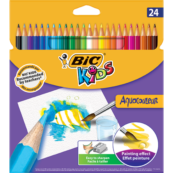Bic Aquacoleur 24 kolorów - 8575633