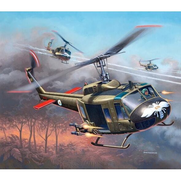 Revell Bell UH1H Gunship 04983