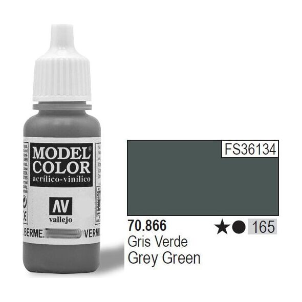 Vallejo Farba Nr165 Grey Green 17ml - 70866