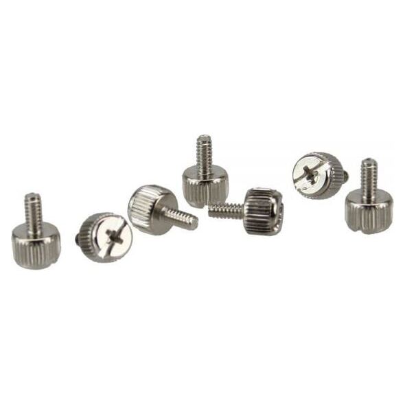 InLine Śrubki 12mm do obudowy  srebrne 6 szt. (77770A)