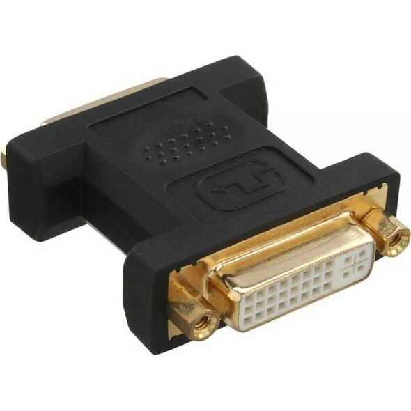 Adapter AV InLine DVI-I - DVI-I czarny (17781P)