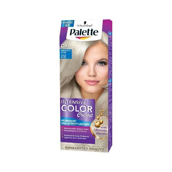 Palette Intensive Color Creme Krem koloryzujący nr C9-srebrzysty blond