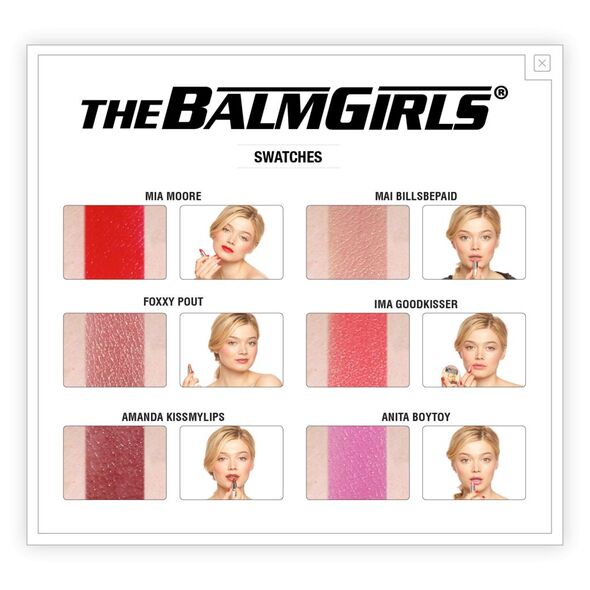 The Balm TheBalm Girls Lipstick Pomadka do ust Mia Moore 4g