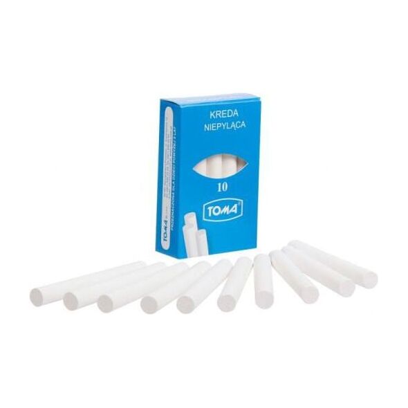 Toma Kreda szkolna biała (10szt) - OM-81200