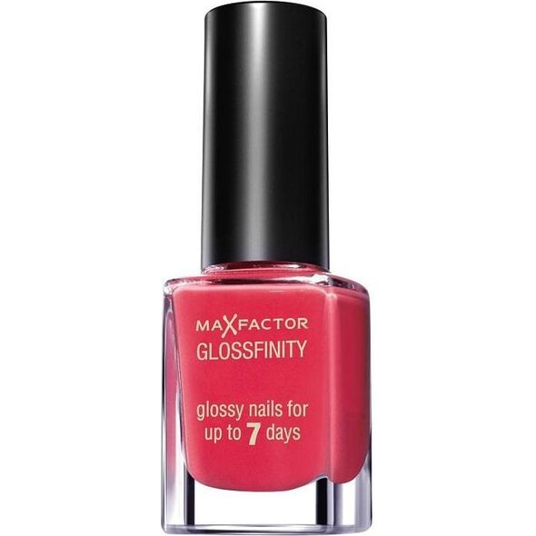 MAX FACTOR Glossfinity Nail Polish 11ml 75 Flushed Rose