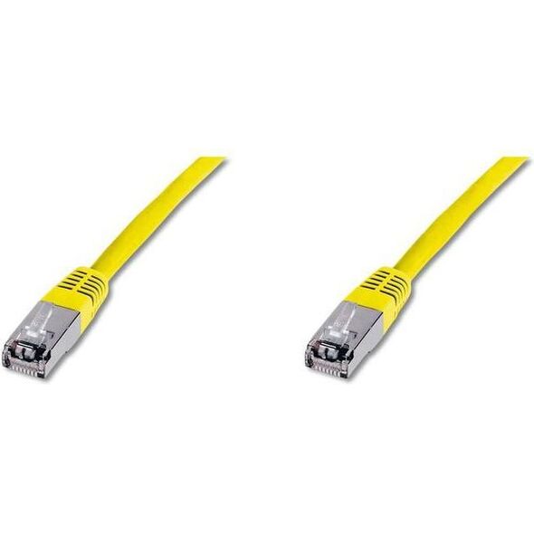 Digitus Patchcord, SF/UTP, Cat5e, 1m, żółty (DK-1531-010/Y)