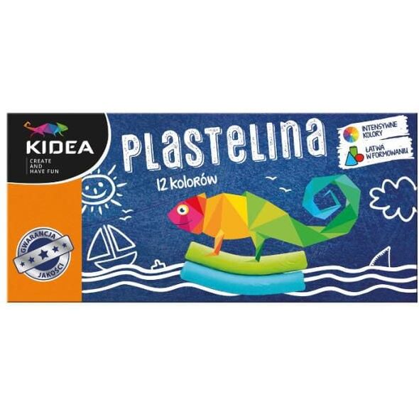Derform Plastelina 12 kolorów