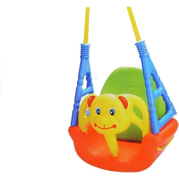 Huśtawka Lean Sport Wygodna HUŚTAWKA 3w1 Regulowana MIŚ kubełkowa 6m +