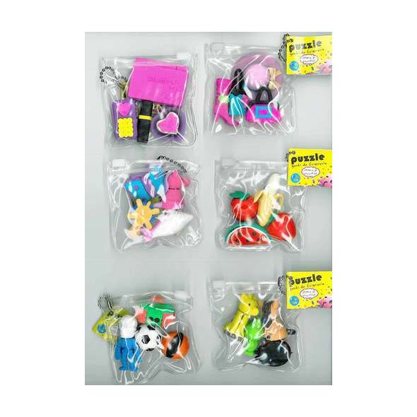Stnux Gumki do ścierania - puzzle 4szt.w torebce p24. STNUX - STN-06