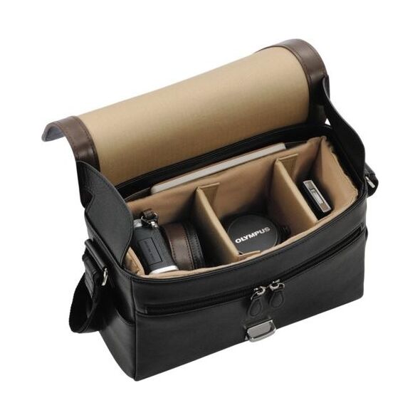 Torba Olympus CBG-11 Leather Bag black / brown for PEN-F (V613014NW000)