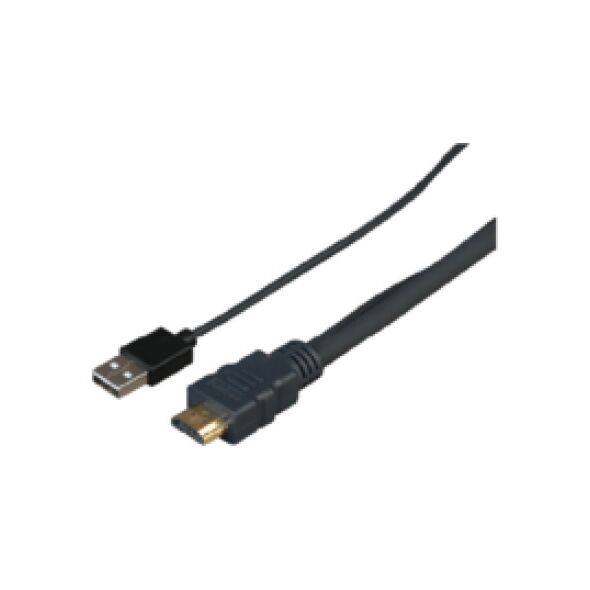 Kabel USB VivoLink USB-A - HDMI 1 m Czarny (PROHDMIUSB1)