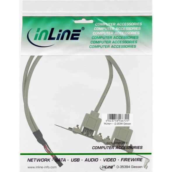 InLine Śledź 2x USB (33391)