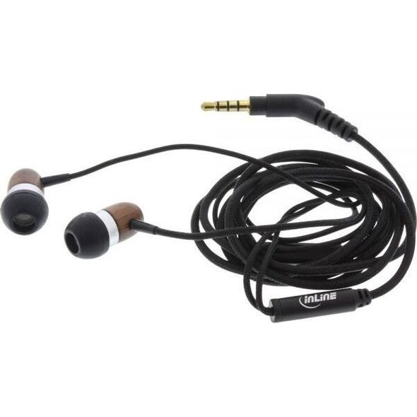 Słuchawki InLine Woodin-ear (55357)