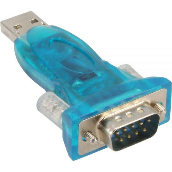 Adapter USB InLine USB - RS-232 Niebieski  (33304A)