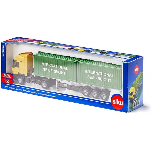 Siku Super samochód ciężarowy z Container (3921)