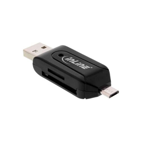 Czytnik InLine microUSB/USB 2.0 (66779)