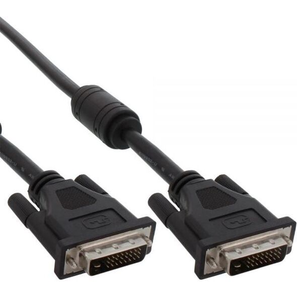 Kabel InLine DVI-D - DVI-D 5m czarny (17775)
