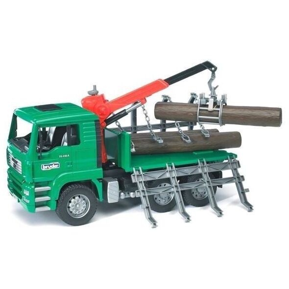 Bruder Professional Series MAN Timber Truck with Loading Crane (02769)