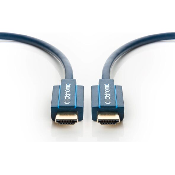 Kabel Clicktronic HDMI - HDMI 1m niebieski (70301)